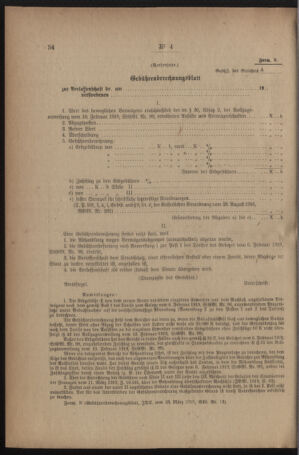 Verordnungsblatt für den Dienstbereich des österreichischen Bundesministeriums für Finanzen 19191230 Seite: 66