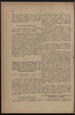 Verordnungsblatt für den Dienstbereich des österreichischen Bundesministeriums für Finanzen 19191230 Seite: 70