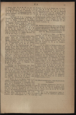 Verordnungsblatt für den Dienstbereich des österreichischen Bundesministeriums für Finanzen 19191230 Seite: 73