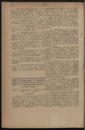 Verordnungsblatt für den Dienstbereich des österreichischen Bundesministeriums für Finanzen 19191230 Seite: 74