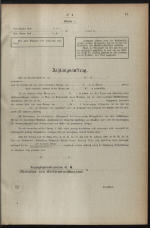 Verordnungsblatt für den Dienstbereich des österreichischen Bundesministeriums für Finanzen 19191230 Seite: 81