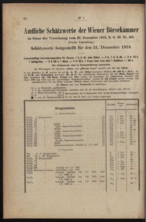 Verordnungsblatt für den Dienstbereich des österreichischen Bundesministeriums für Finanzen 19191230 Seite: 98