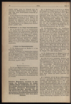 Verordnungsblatt für die Dienstbereiche der Bundesministerien für Unterricht und kulturelle Angelegenheiten bzw. Wissenschaft und Verkehr 19300115 Seite: 10