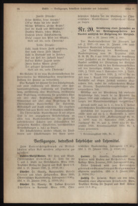 Verordnungsblatt für die Dienstbereiche der Bundesministerien für Unterricht und kulturelle Angelegenheiten bzw. Wissenschaft und Verkehr 19300215 Seite: 4