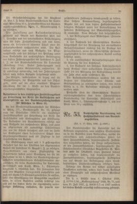 Verordnungsblatt für die Dienstbereiche der Bundesministerien für Unterricht und kulturelle Angelegenheiten bzw. Wissenschaft und Verkehr 19300501 Seite: 15