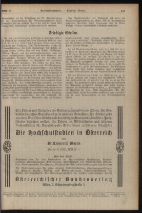 Verordnungsblatt für die Dienstbereiche der Bundesministerien für Unterricht und kulturelle Angelegenheiten bzw. Wissenschaft und Verkehr 19300601 Seite: 3