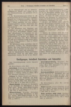 Verordnungsblatt für die Dienstbereiche der Bundesministerien für Unterricht und kulturelle Angelegenheiten bzw. Wissenschaft und Verkehr 19300701 Seite: 162