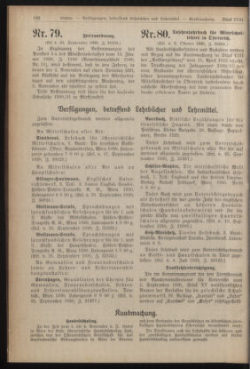 Verordnungsblatt für die Dienstbereiche der Bundesministerien für Unterricht und kulturelle Angelegenheiten bzw. Wissenschaft und Verkehr 19301015 Seite: 12