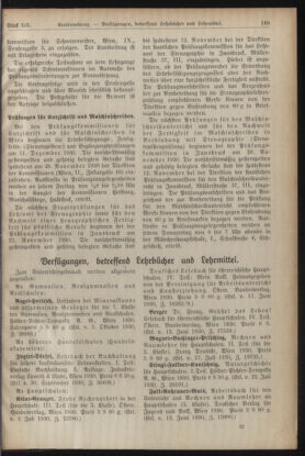 Verordnungsblatt für die Dienstbereiche der Bundesministerien für Unterricht und kulturelle Angelegenheiten bzw. Wissenschaft und Verkehr 19301101 Seite: 5