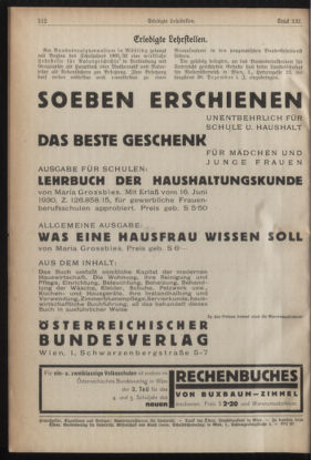 Verordnungsblatt für die Dienstbereiche der Bundesministerien für Unterricht und kulturelle Angelegenheiten bzw. Wissenschaft und Verkehr 19301201 Seite: 6