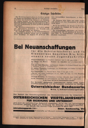 Verordnungsblatt für die Dienstbereiche der Bundesministerien für Unterricht und kulturelle Angelegenheiten bzw. Wissenschaft und Verkehr 19310201 Seite: 6