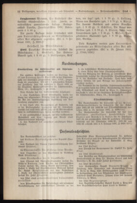 Verordnungsblatt für die Dienstbereiche der Bundesministerien für Unterricht und kulturelle Angelegenheiten bzw. Wissenschaft und Verkehr 19310301 Seite: 2