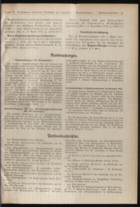 Verordnungsblatt für die Dienstbereiche der Bundesministerien für Unterricht und kulturelle Angelegenheiten bzw. Wissenschaft und Verkehr 19310501 Seite: 3