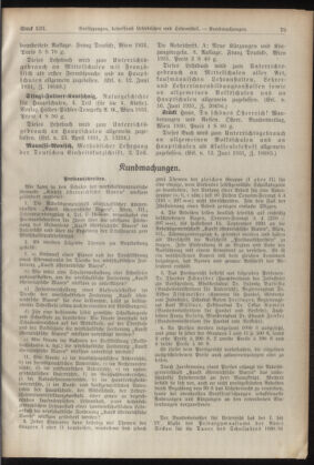 Verordnungsblatt für die Dienstbereiche der Bundesministerien für Unterricht und kulturelle Angelegenheiten bzw. Wissenschaft und Verkehr 19310701 Seite: 3