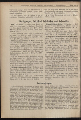 Verordnungsblatt für die Dienstbereiche der Bundesministerien für Unterricht und kulturelle Angelegenheiten bzw. Wissenschaft und Verkehr 19311015 Seite: 2