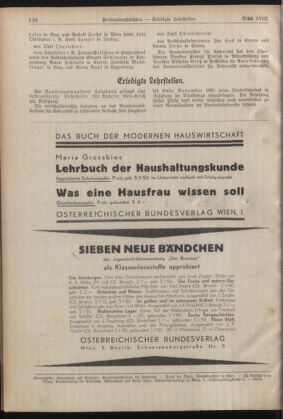 Verordnungsblatt für die Dienstbereiche der Bundesministerien für Unterricht und kulturelle Angelegenheiten bzw. Wissenschaft und Verkehr 19311015 Seite: 8