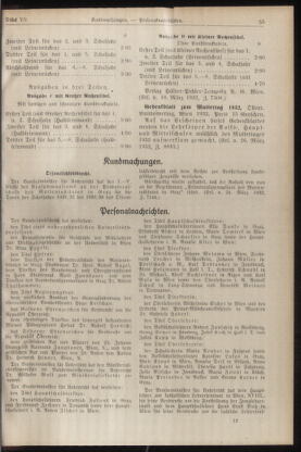 Verordnungsblatt für die Dienstbereiche der Bundesministerien für Unterricht und kulturelle Angelegenheiten bzw. Wissenschaft und Verkehr 19320401 Seite: 5