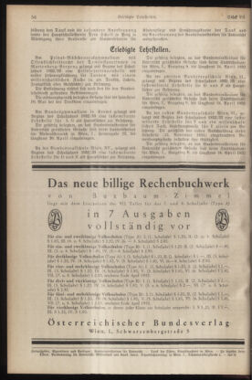 Verordnungsblatt für die Dienstbereiche der Bundesministerien für Unterricht und kulturelle Angelegenheiten bzw. Wissenschaft und Verkehr 19320401 Seite: 6