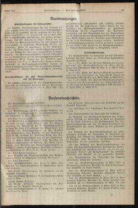 Verordnungsblatt für die Dienstbereiche der Bundesministerien für Unterricht und kulturelle Angelegenheiten bzw. Wissenschaft und Verkehr 19320415 Seite: 5