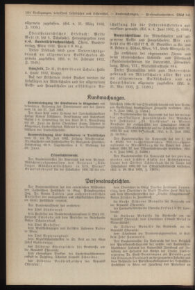 Verordnungsblatt für die Dienstbereiche der Bundesministerien für Unterricht und kulturelle Angelegenheiten bzw. Wissenschaft und Verkehr 19320615 Seite: 6