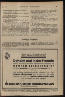 Verordnungsblatt für die Dienstbereiche der Bundesministerien für Unterricht und kulturelle Angelegenheiten bzw. Wissenschaft und Verkehr 19320915 Seite: 3