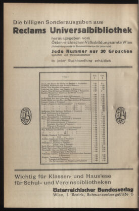 Verordnungsblatt für die Dienstbereiche der Bundesministerien für Unterricht und kulturelle Angelegenheiten bzw. Wissenschaft und Verkehr 19321101 Seite: 4