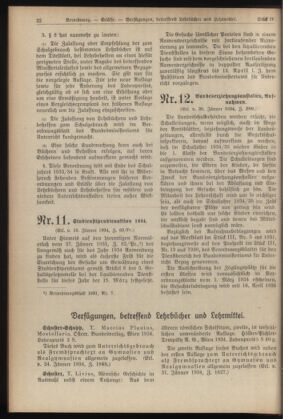 Verordnungsblatt für die Dienstbereiche der Bundesministerien für Unterricht und kulturelle Angelegenheiten bzw. Wissenschaft und Verkehr 19340215 Seite: 2