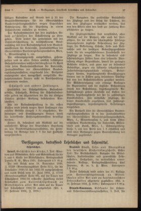 Verordnungsblatt für die Dienstbereiche der Bundesministerien für Unterricht und kulturelle Angelegenheiten bzw. Wissenschaft und Verkehr 19340301 Seite: 11