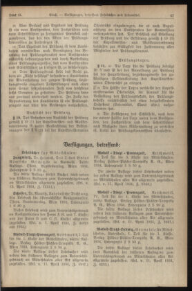 Verordnungsblatt für die Dienstbereiche der Bundesministerien für Unterricht und kulturelle Angelegenheiten bzw. Wissenschaft und Verkehr 19340501 Seite: 11