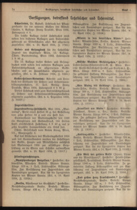 Verordnungsblatt für die Dienstbereiche der Bundesministerien für Unterricht und kulturelle Angelegenheiten bzw. Wissenschaft und Verkehr 19340515 Seite: 4