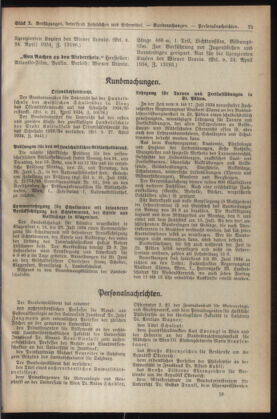 Verordnungsblatt für die Dienstbereiche der Bundesministerien für Unterricht und kulturelle Angelegenheiten bzw. Wissenschaft und Verkehr 19340515 Seite: 5