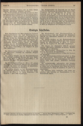 Verordnungsblatt für die Dienstbereiche der Bundesministerien für Unterricht und kulturelle Angelegenheiten bzw. Wissenschaft und Verkehr 19340601 Seite: 13