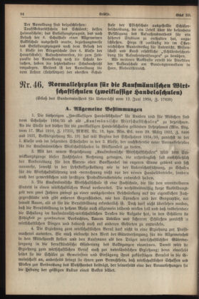 Verordnungsblatt für die Dienstbereiche der Bundesministerien für Unterricht und kulturelle Angelegenheiten bzw. Wissenschaft und Verkehr 19340615 Seite: 4