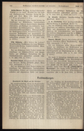 Verordnungsblatt für die Dienstbereiche der Bundesministerien für Unterricht und kulturelle Angelegenheiten bzw. Wissenschaft und Verkehr 19340801 Seite: 12