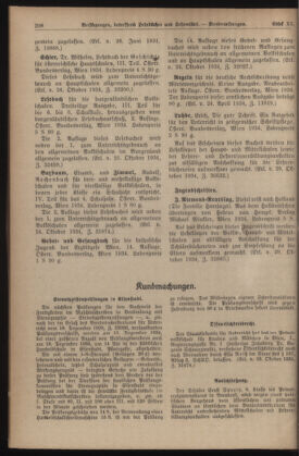 Verordnungsblatt für die Dienstbereiche der Bundesministerien für Unterricht und kulturelle Angelegenheiten bzw. Wissenschaft und Verkehr 19341115 Seite: 4