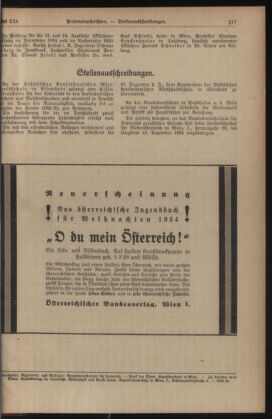 Verordnungsblatt für die Dienstbereiche der Bundesministerien für Unterricht und kulturelle Angelegenheiten bzw. Wissenschaft und Verkehr 19341201 Seite: 7