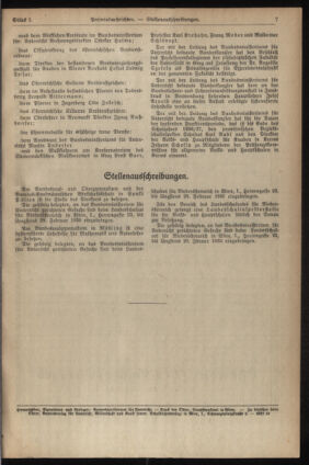 Verordnungsblatt für die Dienstbereiche der Bundesministerien für Unterricht und kulturelle Angelegenheiten bzw. Wissenschaft und Verkehr 19350101 Seite: 7