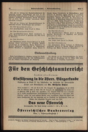 Verordnungsblatt für die Dienstbereiche der Bundesministerien für Unterricht und kulturelle Angelegenheiten bzw. Wissenschaft und Verkehr 19350301 Seite: 10