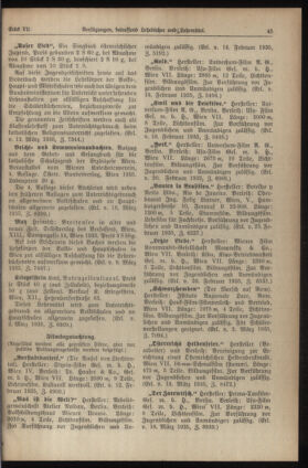 Verordnungsblatt für die Dienstbereiche der Bundesministerien für Unterricht und kulturelle Angelegenheiten bzw. Wissenschaft und Verkehr 19350401 Seite: 7