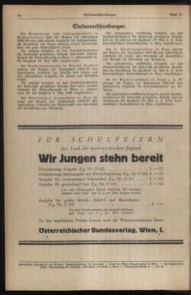 Verordnungsblatt für die Dienstbereiche der Bundesministerien für Unterricht und kulturelle Angelegenheiten bzw. Wissenschaft und Verkehr 19350501 Seite: 4