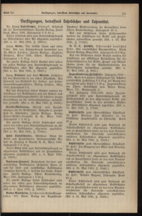 Verordnungsblatt für die Dienstbereiche der Bundesministerien für Unterricht und kulturelle Angelegenheiten bzw. Wissenschaft und Verkehr 19350615 Seite: 45