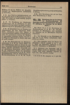 Verordnungsblatt für die Dienstbereiche der Bundesministerien für Unterricht und kulturelle Angelegenheiten bzw. Wissenschaft und Verkehr 19350701 Seite: 7