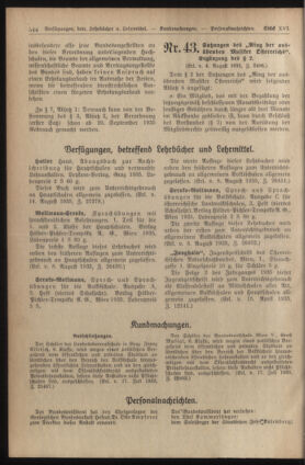 Verordnungsblatt für die Dienstbereiche der Bundesministerien für Unterricht und kulturelle Angelegenheiten bzw. Wissenschaft und Verkehr 19350901 Seite: 4