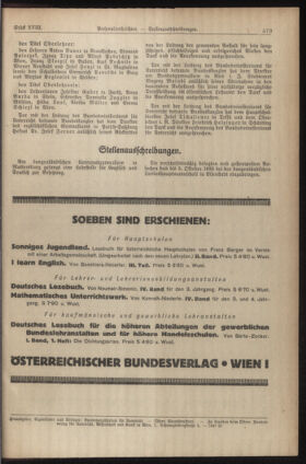 Verordnungsblatt für die Dienstbereiche der Bundesministerien für Unterricht und kulturelle Angelegenheiten bzw. Wissenschaft und Verkehr 19351001 Seite: 7