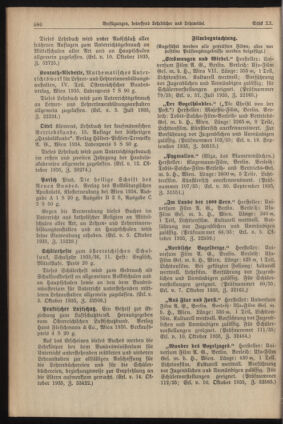 Verordnungsblatt für die Dienstbereiche der Bundesministerien für Unterricht und kulturelle Angelegenheiten bzw. Wissenschaft und Verkehr 19351101 Seite: 2