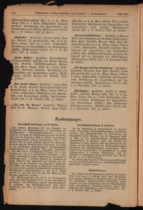 Verordnungsblatt für die Dienstbereiche der Bundesministerien für Unterricht und kulturelle Angelegenheiten bzw. Wissenschaft und Verkehr 19351201 Seite: 6