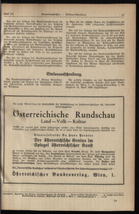 Verordnungsblatt für die Dienstbereiche der Bundesministerien für Unterricht und kulturelle Angelegenheiten bzw. Wissenschaft und Verkehr 19360401 Seite: 5