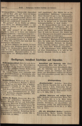 Verordnungsblatt für die Dienstbereiche der Bundesministerien für Unterricht und kulturelle Angelegenheiten bzw. Wissenschaft und Verkehr 19360501 Seite: 3