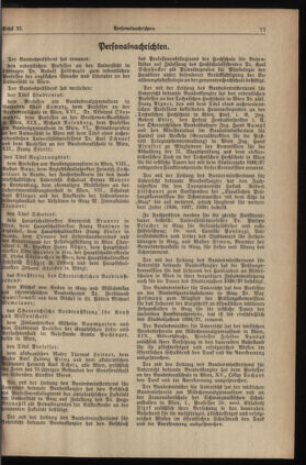 Verordnungsblatt für die Dienstbereiche der Bundesministerien für Unterricht und kulturelle Angelegenheiten bzw. Wissenschaft und Verkehr 19360601 Seite: 11