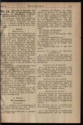 Verordnungsblatt für die Dienstbereiche der Bundesministerien für Unterricht und kulturelle Angelegenheiten bzw. Wissenschaft und Verkehr 19360615 Seite: 31